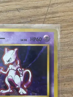Mewtwo Holo No.150 Base Set - Japanese Pokemon Card - 1996 - Image 3