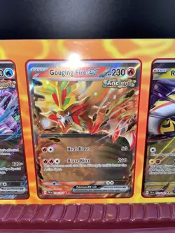 Raging Bolt EX & Walking Wake EX & Gouging Fire EX Temporal Forces Pokemon TCG - Image 4