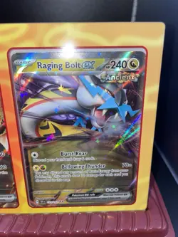 Raging Bolt EX & Walking Wake EX & Gouging Fire EX Temporal Forces Pokemon TCG - Image 5