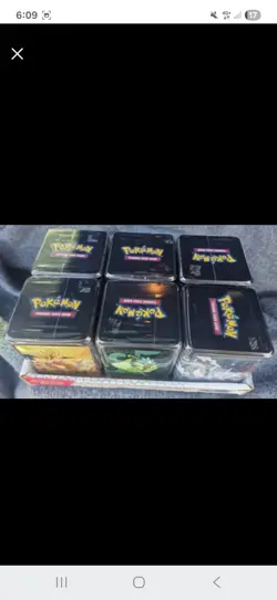 2025 Pokemon TCG Stack Em High Stacking Tins With 3 Booster Packs ea- Lot of 1 - Image 2