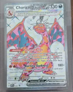Pokemon Charizard 004/102 Base Set Holo Rare Mitsuhiro Arita 120 HP - Image 1