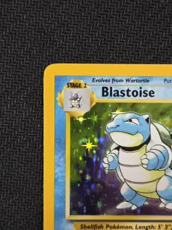 Blastoise 2/102 Base Set Holo Vintage Pokemon LP/MP Very Clean - Image 3