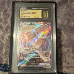 Pokemon Mew VMAX 054/172 VSTAR Universe 2022 Japanese Holo CGC Pristine 10 - Image 1