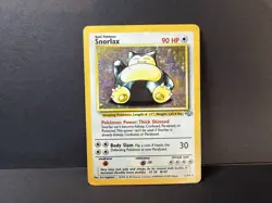 Pokemon TCG Snorlax Jungle 11/64 Unlimited Holo Rare WOTC VINTAGE! - Image 1
