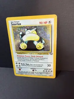 Pokemon TCG Snorlax Jungle 11/64 Unlimited Holo Rare WOTC VINTAGE! - Image 5