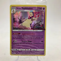 Hisuian Typhlosion 052/189 Holo Gamestop Exclusive Promo Pokemon SEALED - Image 2