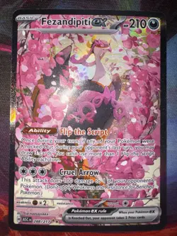Fezandipiti EX 288/217 Ascended Heroes SIR NM Pokemon TCG - Image 1