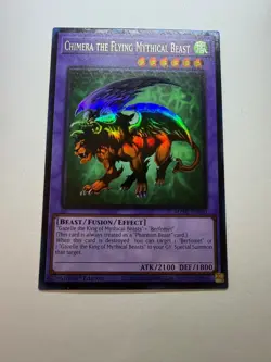Yugioh - Chimera the Flying Mythical Beast - Collector's - 1st - MZMI-EN040 - NM - Image 1