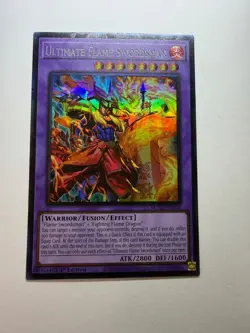 Yugioh - Ultimate Flame Swordsman - Collector's Rare - 1st - MZMI-EN004 - NM - Image 1