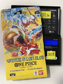(HEAVY)🔥One Piece Adventure On Kami’s Island OP15-EB04 Sleeved Booster Pack - Image 1