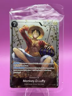 One Piece Monkey D. Luffy P-075 English Promo Exclusive Sealed - Tin Set Vol 2 - Image 1