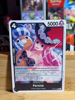 PERONA (092) OP10-092 Royal Blood Release Event Cards C One Piece TCG NM - Image 1