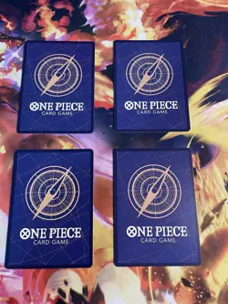 One Piece Bartholomew Kuma SEC OP12-119 Legacy Of The Master Playset x4 NM - Image 2