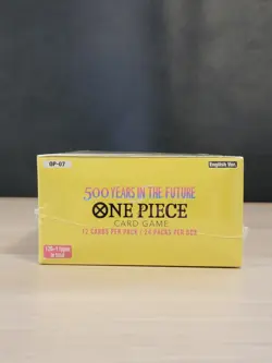 One Piece TCG OP-07 500 Years In The Future Booster Box ENGLISH - Sealed - Image 5