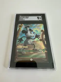 Disney Lorcana Fabled Mickey Mouse Steamboat Pilot Enchanted 231/204 - Image 1