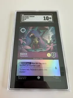 Disney Lorcana Fabled #209 Kuzco - Wanted Llama (Epic) 209/204 - Image 1