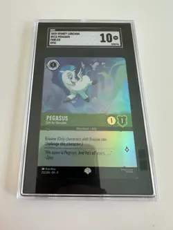 Disney Lorcana Fabled Pegasus Gift for Hercules Epic 212/204 - Image 1