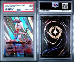 Disney Lorcana - Donald Duck Pie Slinger- Enchanted- 214/204 - PSA 9 - Image 3