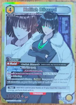 Hellish Blizzard SR Foil Union Arena One Punch Man UE06BT NM - Image 1