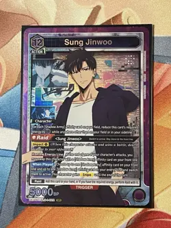 Sung Jinwoo Union Arena SR Solo Leveling UE17BT SLG 1 022 English Super Rare - Image 1