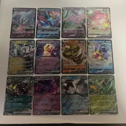 Lot of 12 Ultra Rare Holofoil Pokemon Cards Good Condition - Image 1
