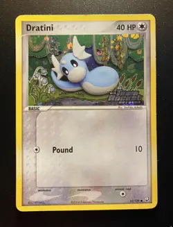 Pokemon Card-Dratini-Ex Rocket Returns-Holo-52/109-ENG-STAMPED-Very Good - Image 1