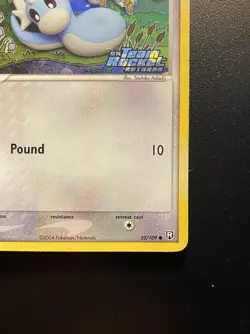 Pokemon Card-Dratini-Ex Rocket Returns-Holo-52/109-ENG-STAMPED-Very Good - Image 5
