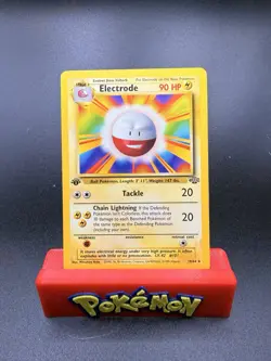 1st EDITION ERROR Electrode 18/64 Jungle Rare Card LP - Image 1