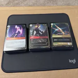 100+ Riftbound Spiritforged Holo Cards Assorted Lot - Image 2