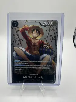 One Piece CCG Monkey D Luffy P-075 (Tin Pack Set Vol. 2) Promo Card - Image 1