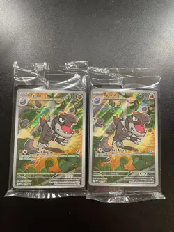 2x Tyrunt 070 Promo Card SEALED Prefect Order Etb Promo Full Art NM - Image 1