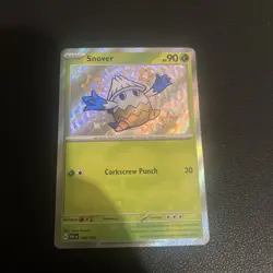 Snover - 100/091 - S&V Paldean Fates - Pokemon TCG Card Baby Shiny NM Rare - Image 1