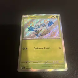 Snover - 100/091 - S&V Paldean Fates - Pokemon TCG Card Baby Shiny NM Rare - Image 2