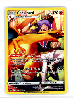 Pokemon Charizard Full Art Trainer Gallery Card TG03/TG30 Swsh11: Lost Origin NM - Image 1