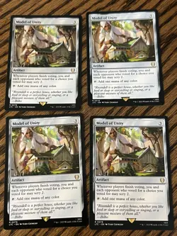 MTG - 4x Model of Unity Lord of the Rings - NM Near Mint Playset Magic LOTR - Image 1