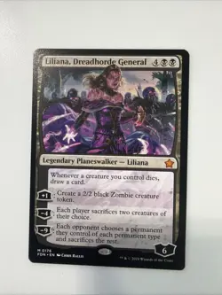 Liliana, Dreadhorde General [WAR - 97] - NM [Normal] TCG MTG - Image 1