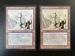 MTG- Kjeldoran Outpost x2 - Alliances (One is Foreign) - Image 1