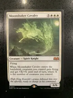 Moonshaker Cavalry - Wilds of Eldraine (MTG) - Image 1