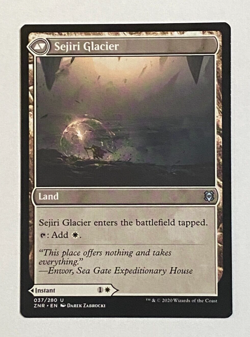 MTG ZNR Zendikar Rising Sejiri Shelter / Sejiri Glacier - Uncommon - Image 2