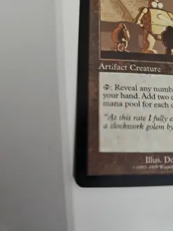 MTG Metalworker Artifact Creature Rare Urza's Destiny 1999 Don Hazeltine #4 - Image 2