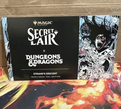 MTG Secret Lair x Dungeons & Dragons: Strahd's Descent Foil Edition SHIP FAST - Image 1
