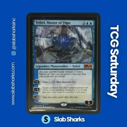 2020 MAGIC: THE GATHERING CORE SET 2021 #075/274 TEFERI, MASTER OF TIME - Image 1