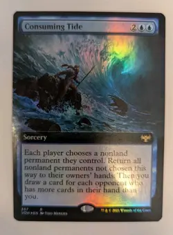Consuming Tide (Extended Art) Innistrad: Crimson Vow Foil - MTG RARE - Image 1
