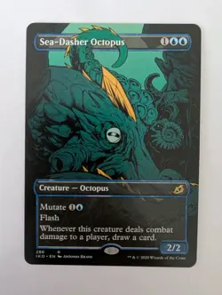 Sea-Dasher Octopus (Showcase) Ikoria: Lair of Behemoths - MTG RARE - Image 1