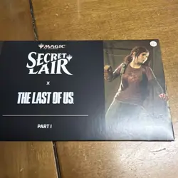 MTG Secret Lair x THE LAST OF US part 1 Magic the Gathering FACTORY SEALED - Image 1
