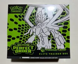 Pokemon TCG Perfect Order *Pokemon Center* ETB Elite Trainer Box, In Hand Sealed - Image 1