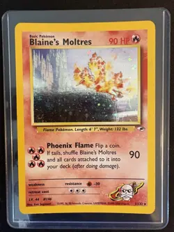 Blaine's Moltres #1 Pokemon Gym Heroes 🔥📈 - Image 2