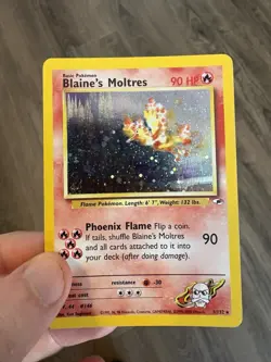 Blaine's Moltres #1 Pokemon Gym Heroes 🔥📈 - Image 3