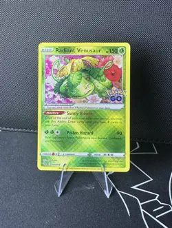 Pokemon TCG - Radiant Venusaur 004/078 Pokemon GO Holo - NEAR MINT - Image 1