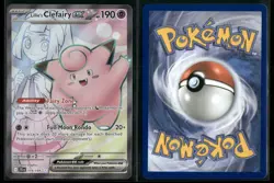✰ LILLIE'S CLEFAIRY EX 173/159 ULTRA RARE JOURNEY TOGETHER POKEMON ✰ NM/M - Image 1